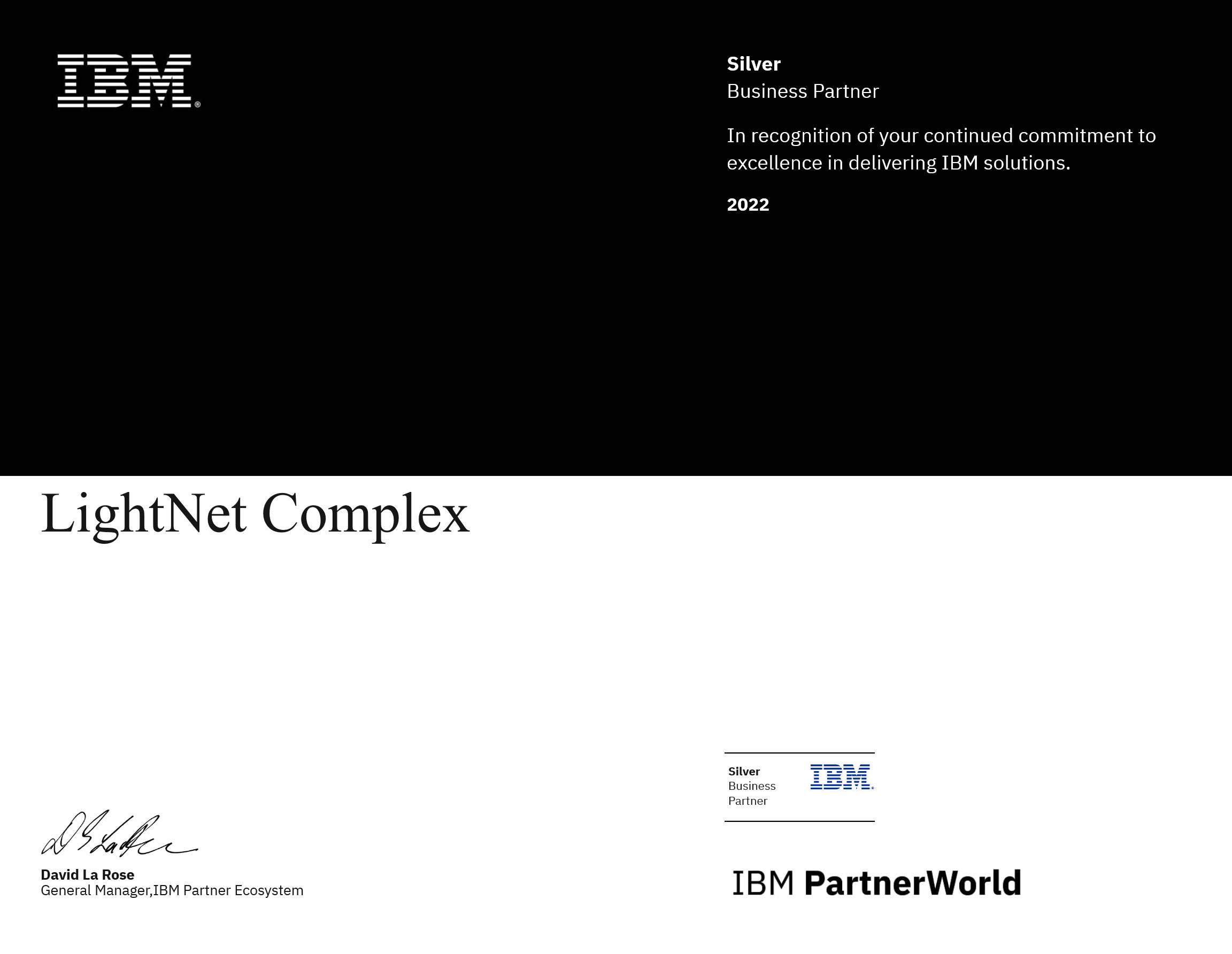 IBM - Silver Partner