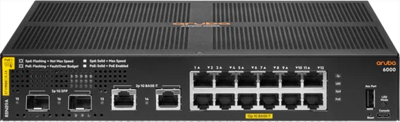 HPE Aruba 6000 12G | Ethernet-коммутатор доступа PoE