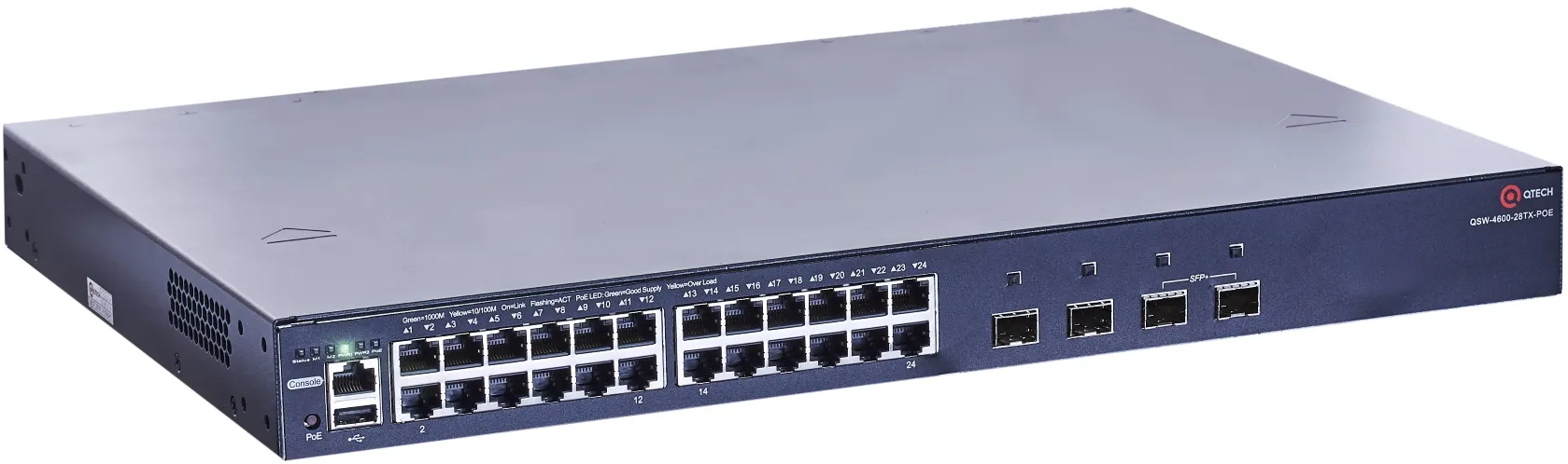 QTECH QSW-4600-28TX-POE | Ethernet коммутатор доступа