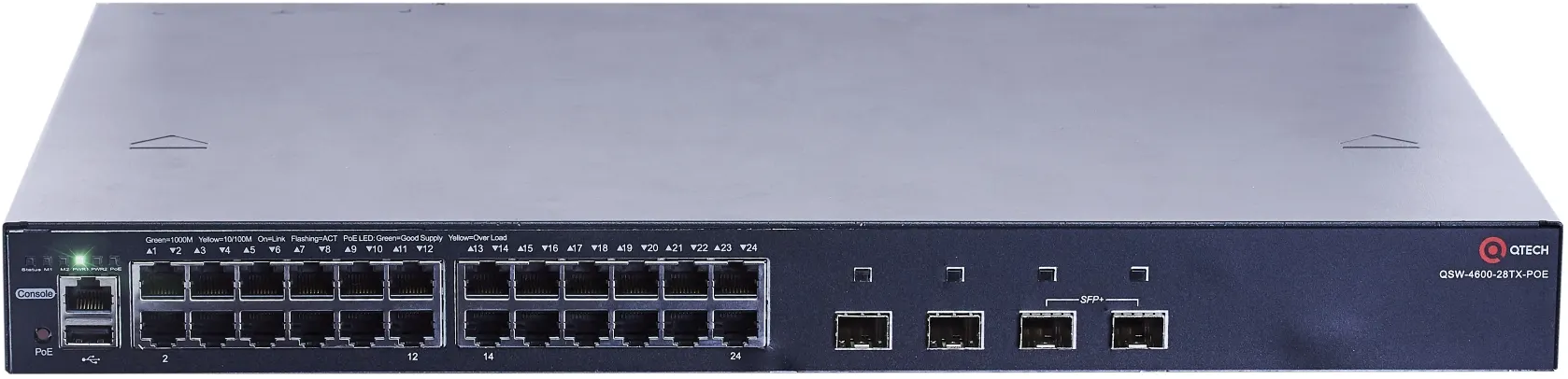 QTECH QSW-4600-28TX-POE | Ethernet коммутатор доступа