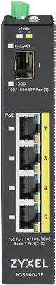 ZYXEL RGS100-5P-ZZ0101F | Ethernet-коммутатор индустриальный